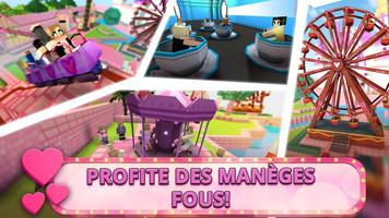 Girls Theme Park Craft capture d'écran 1