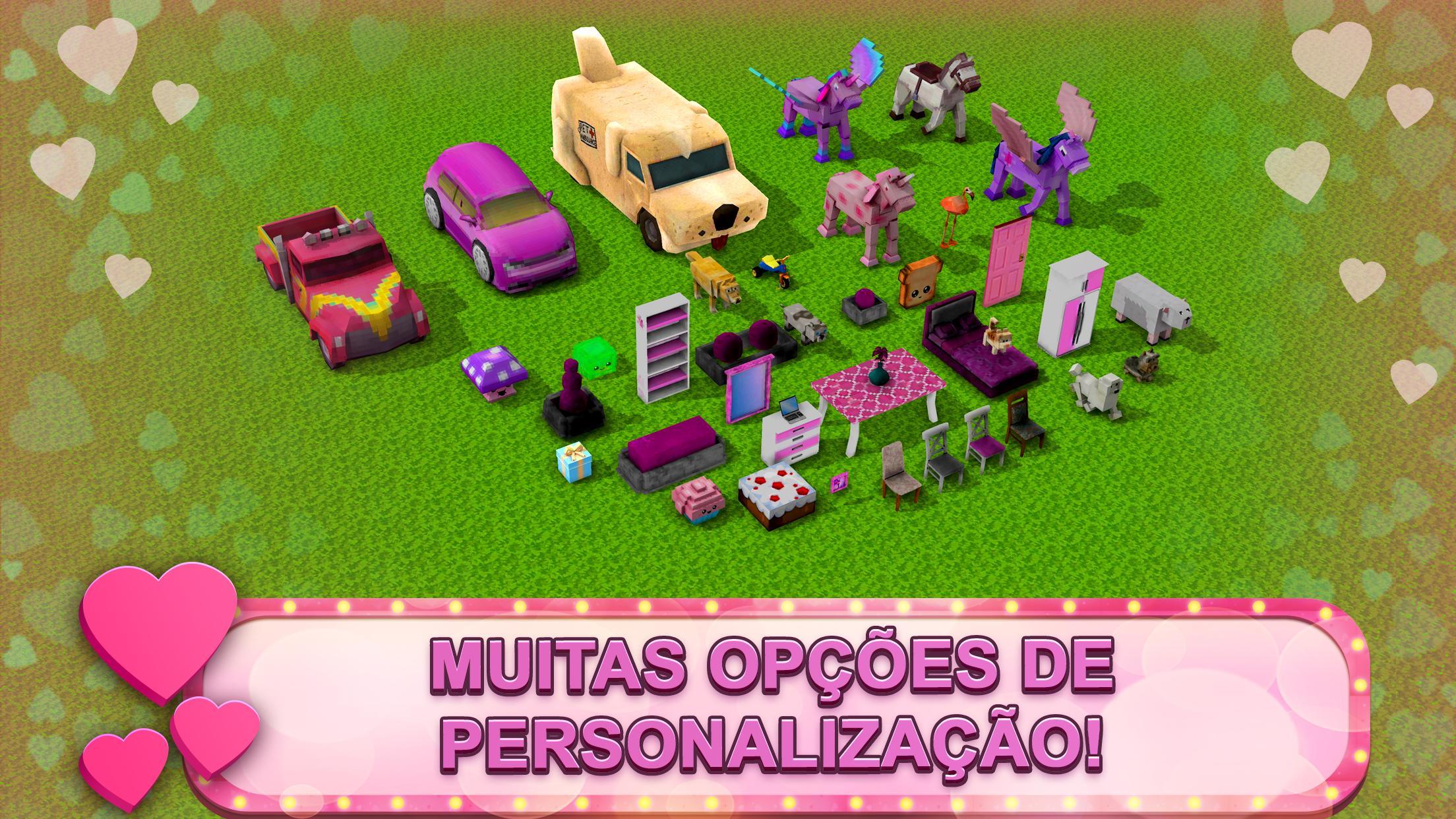 Girls Theme Park Craft Parque De Diversoes 3d Para Android Apk Baixar - parque de diversões roblox