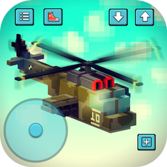 Gunship Craft: Crafting &amp; Helicopter Flying Games