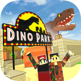 Dino Theme Park Craft آئیکن