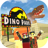 Dino Theme Park Craft icône