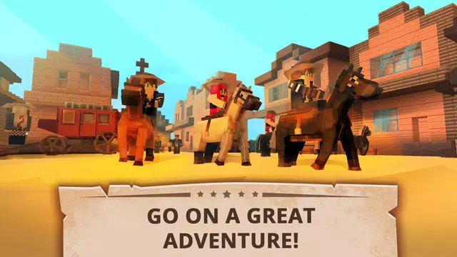 Screenshot 2 for Cowboy Craft: Gun Duel Cowboy Games, West Gunsmoke