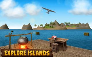 Ocean Survival 3 Raft Escape الملصق