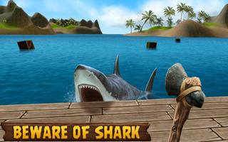 Ocean Survival 3 Raft Escape تصوير الشاشة 1