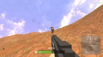 Pixel FPS : Unknown Battle Land capture d'écran 1