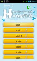 Belajar Menulis HIRAGANA syot layar 1