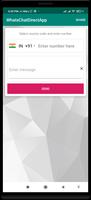 DirectChat Without save number Poster