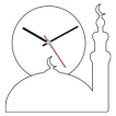 المآذن - مواقيت الصلاة 圖標