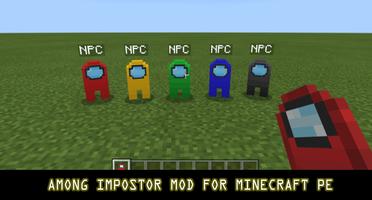 Map Among Us For Minecraft PE Affiche