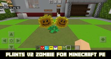 Mod vs Zombie 2 for Minecraft Ekran Görüntüsü 1