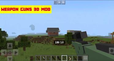 weapon 3d guns for Minecraft ảnh chụp màn hình 2