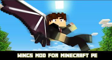 Wings Mod for Minecraft PE पोस्टर