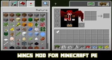 Wings Mod for Minecraft PE स्क्रीनशॉट 2