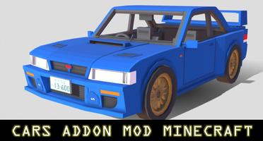 cars addon mod minecraft pe ポスター