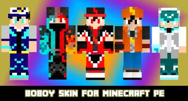 Skin BoboiBoy for MINECRAFT পোস্টার