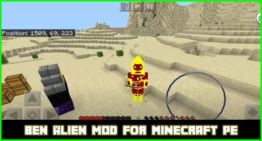 Cool Ben Alien Mod for MCPE poster