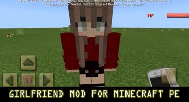 Girlsfriend mod for Minecraft ảnh chụp màn hình 1