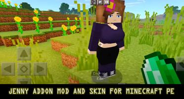 Jenny mod for Minecraft PE capture d'écran 1