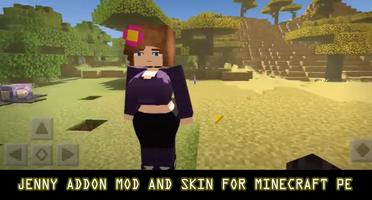 Jenny mod for Minecraft PE ảnh chụp màn hình 2