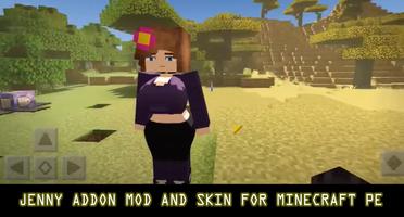 Jenny mod for Minecraft PE capture d'écran 2