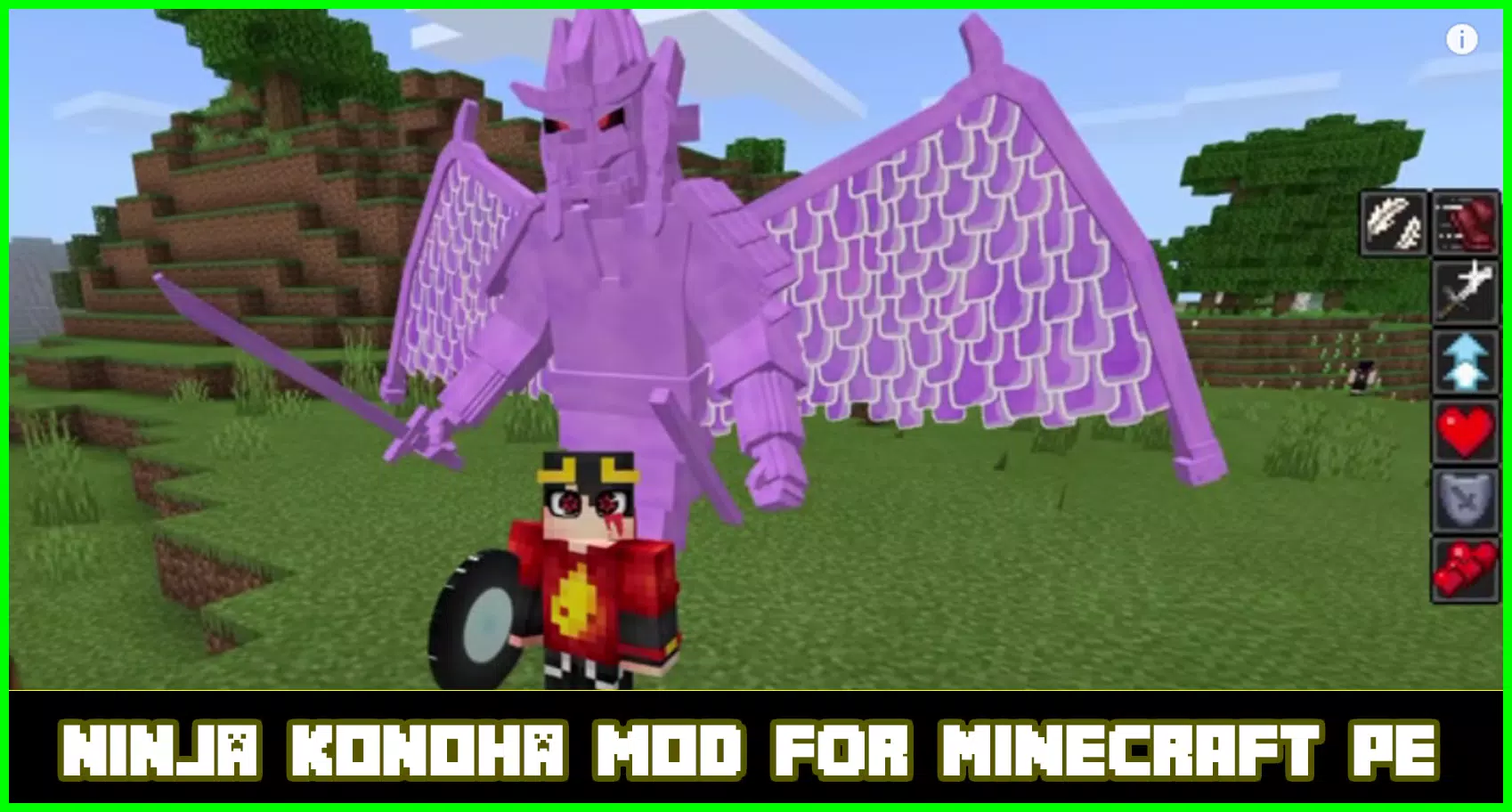 Ninja Konoha Mod For Minecraft Pe Apk For Android Download