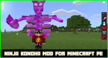 Ninja Konoha Mod For Minecraft ảnh chụp màn hình 2