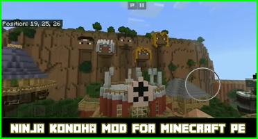 Ninja Konoha Mod For Minecraft ảnh chụp màn hình 3