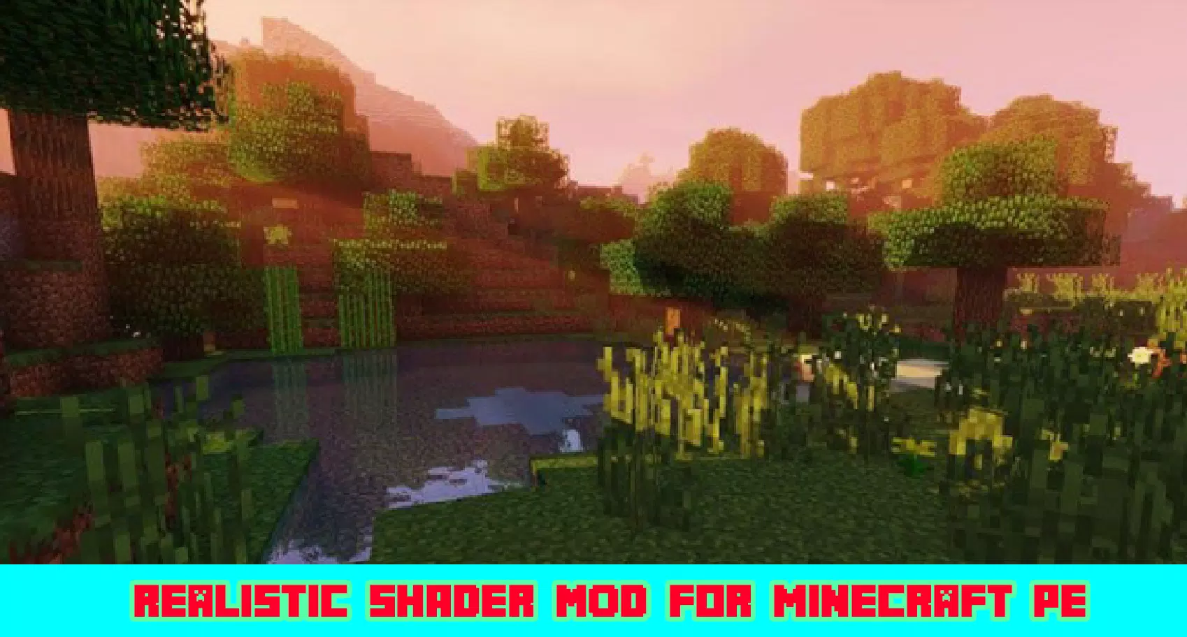 A MELHOR SHADER PARA MINECRAFT PE/BE EDITION 1.16/1.17