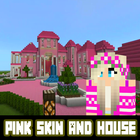Pink girls House for Minecraft আইকন