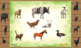 Animal Puzzle Board स्क्रीनशॉट 1