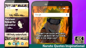 Naruto Quotes Inspirational постер