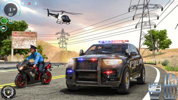 SUV Police Chase Thief Games capture d'écran 2