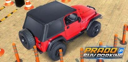SUV Prado Car Parking Games 3D ảnh chụp màn hình 1