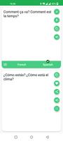French - Spanish Translator الملصق