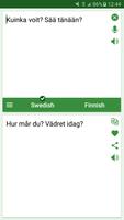 Swedish - Finnish Translator screenshot 1