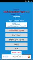 UGC Net Adult Education Solved 2-3 10 papers 12-13 포스터