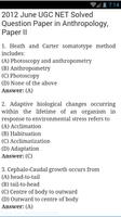 UGC Net Anthropology Solved Paper 2-3 10 papers capture d'écran 2