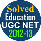 UGC Net Education Solved Paper 2-3 10 papers 12-13 أيقونة