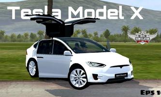 Mod Bussid Mobil Tesla Listrik اسکرین شاٹ 2