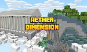 Aether Dimension Minecraft PE الملصق
