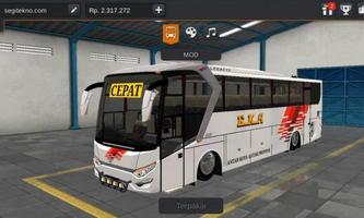Mod Bussid Bus Cepat الملصق