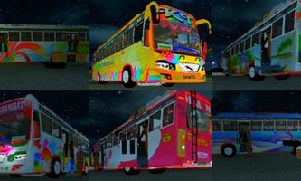 Mod Kerala Bussid Indian Acaca Plakat