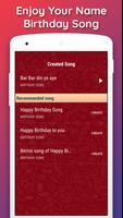Birthday Songs with Name (Song Maker) capture d'écran 3