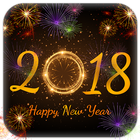 Happy New Year 2018 icône