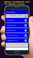 Ringtones de policía - sirenas captura de pantalla 3