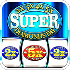 آیکون‌ Free Super Diamonds Pay Slots