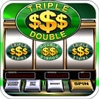 Slot Machine: Free Triple Double Gold Dollars আইকন