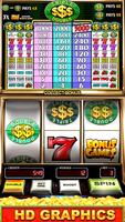 Slot Machine: Free Triple Double Gold Dollars اسکرین شاٹ 1
