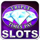 Triple Diamond Free Slots ไอคอน