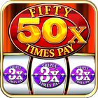 Triple Fifty Times Pay - Free Vegas Style Slots أيقونة
